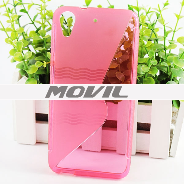 NP-2040 Transparente tpu funda para HTC Desire 626-0